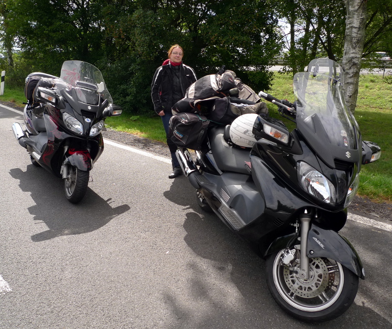 Parking przy autostradzie